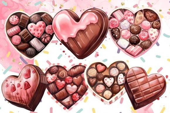Sweeten Your Designs with Valentine's Day Chocolate Graphics