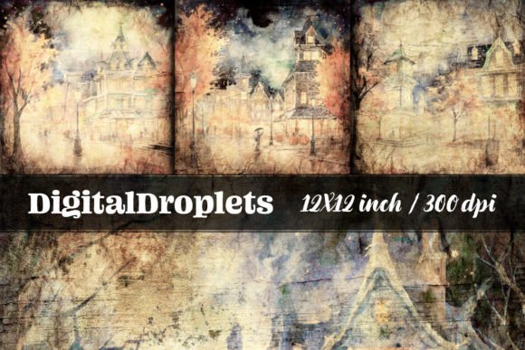 Town Scapes Vol.1 | Collection: Vintage Textures for Modern Design